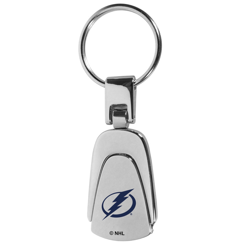 Tampa Bay Lightning® Steel Teardop Key Chain
