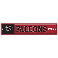 Atlanta Falcons Street / Zone Sign 3.75" X 19"
