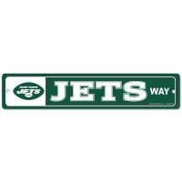 New York Jets Street / Zone Sign 3.75" X 19"