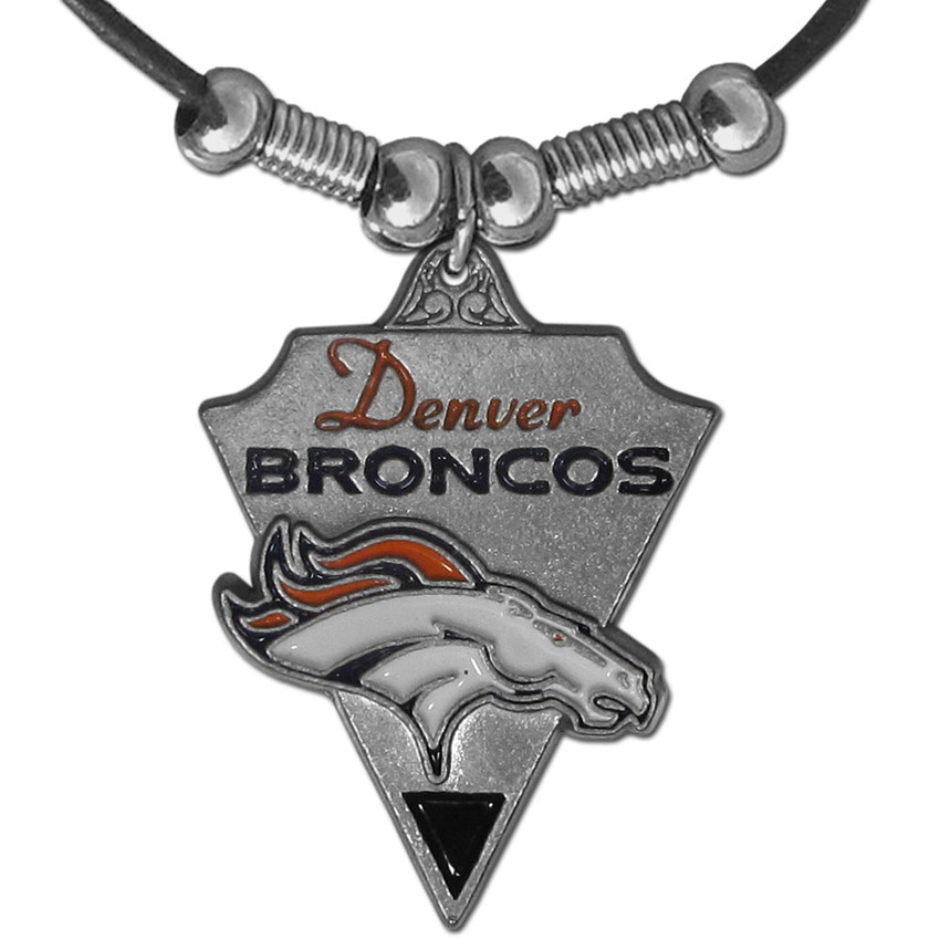 Denver Broncos Classic Cord Necklace