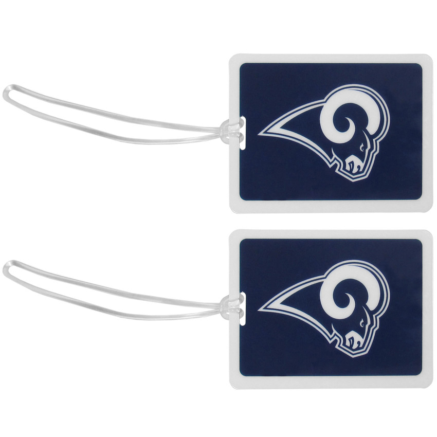 Los Angeles Rams Vinyl Luggage Tag, 2pk