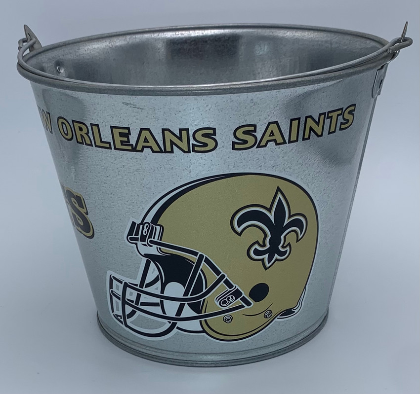 New Orleans Saints 5 Quart Pail Ice Bucket