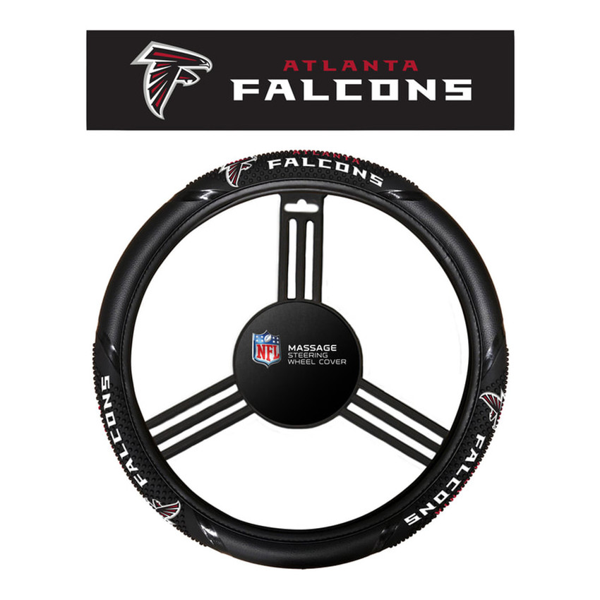 Atlanta Falcons Steering Wheel Cover Massage Grip Style