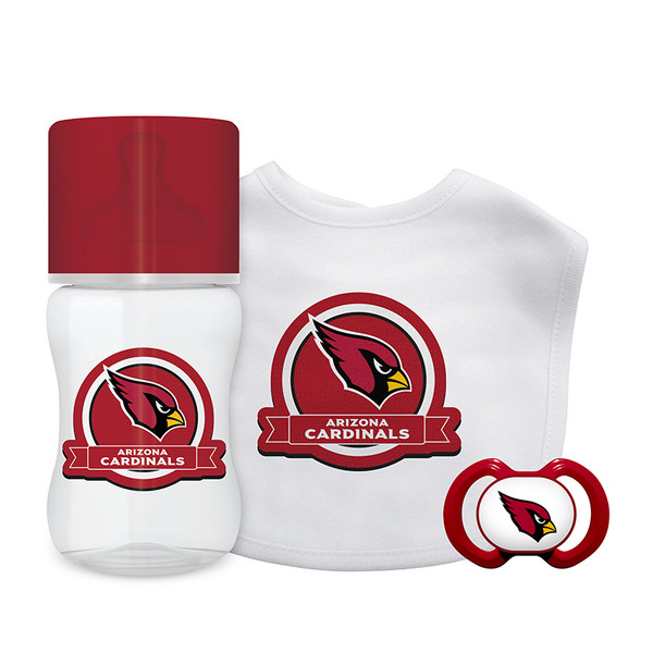 Arizona Cardinals Baby Gift Set 3 Piece