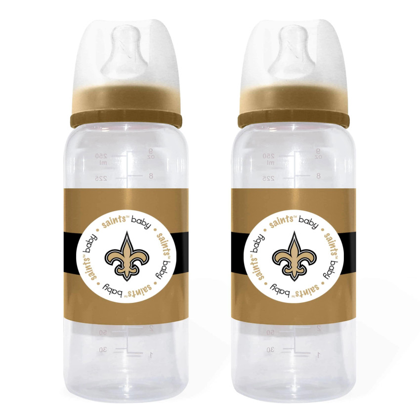 New Orleans Saints Baby Bottle 2 Pack