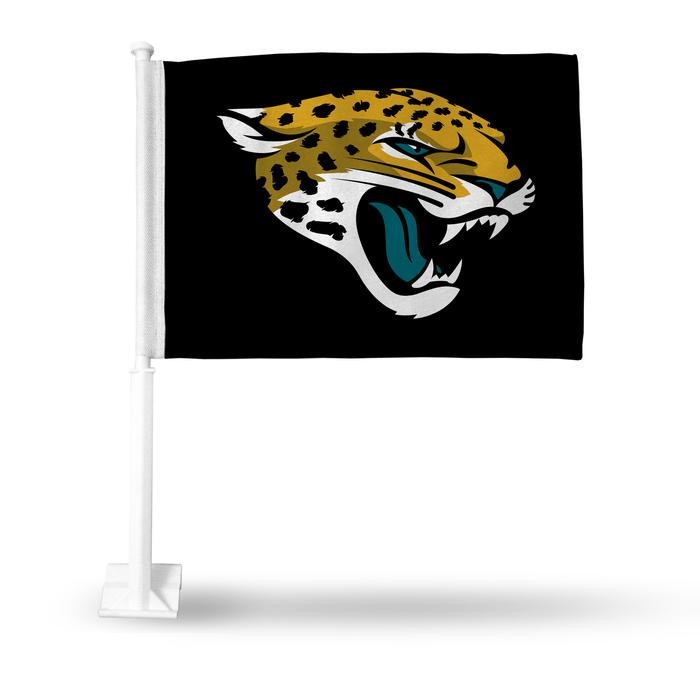 Jacksonville Jaguars NFL Auto Window Car Flag