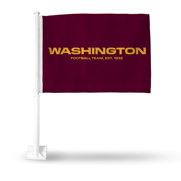 Washington Commanders NFL Auto Window Car Flag