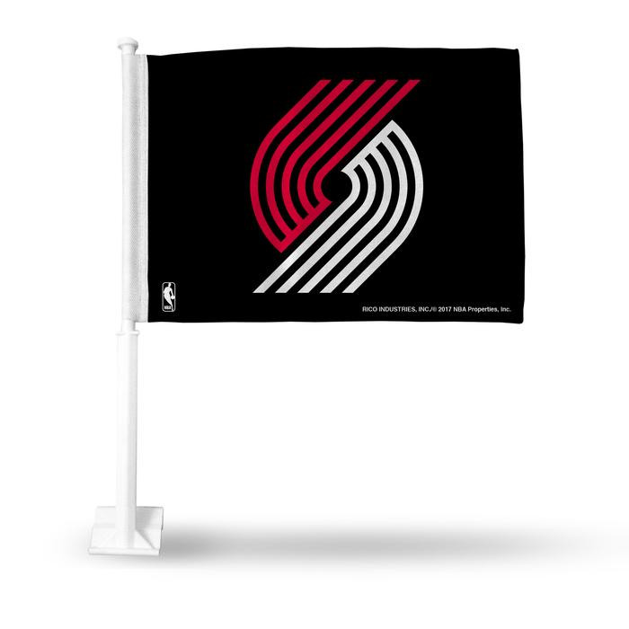 Portland Trail Blazers NBA Auto Window Car Flag