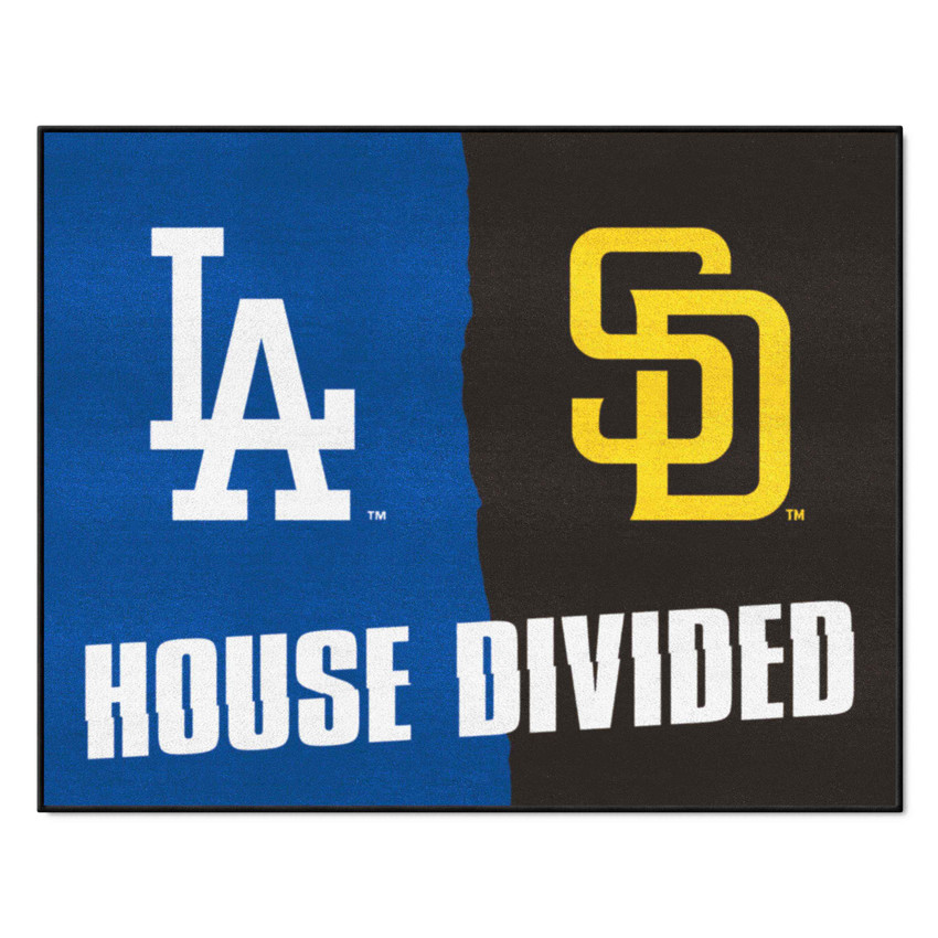 NFL House Divided - Raiders / Chargers House Divided Mat House Divided Multi