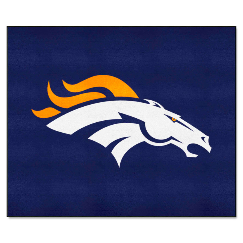 Denver Broncos Tailgater Rug - 5ft. x 6ft. Bronco Head Primary Logo