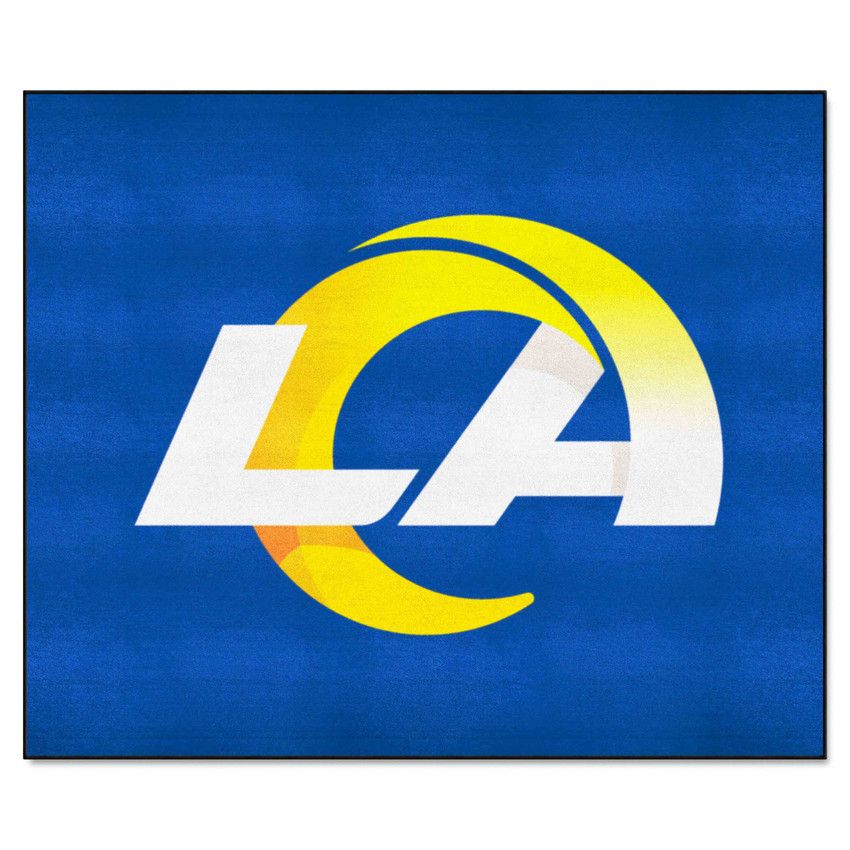 Los Angeles Rams Tailgater Rug - 5ft. x 6ft. Ram Head Secondary Logo