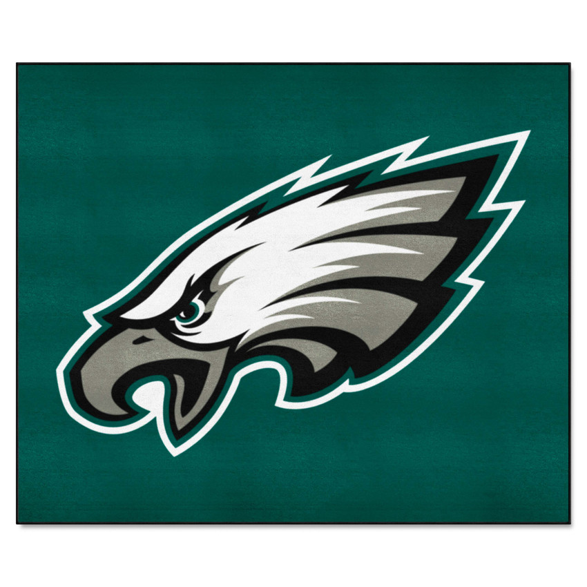 Philadelphia Eagles Tailgater Rug - 5ft. x 6ft. Eagle Head Primary Logo