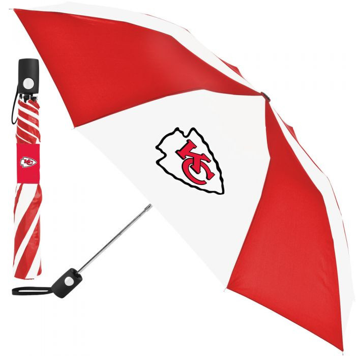 Kansas City Chiefs 42 Inch Auto Folding Umbrella