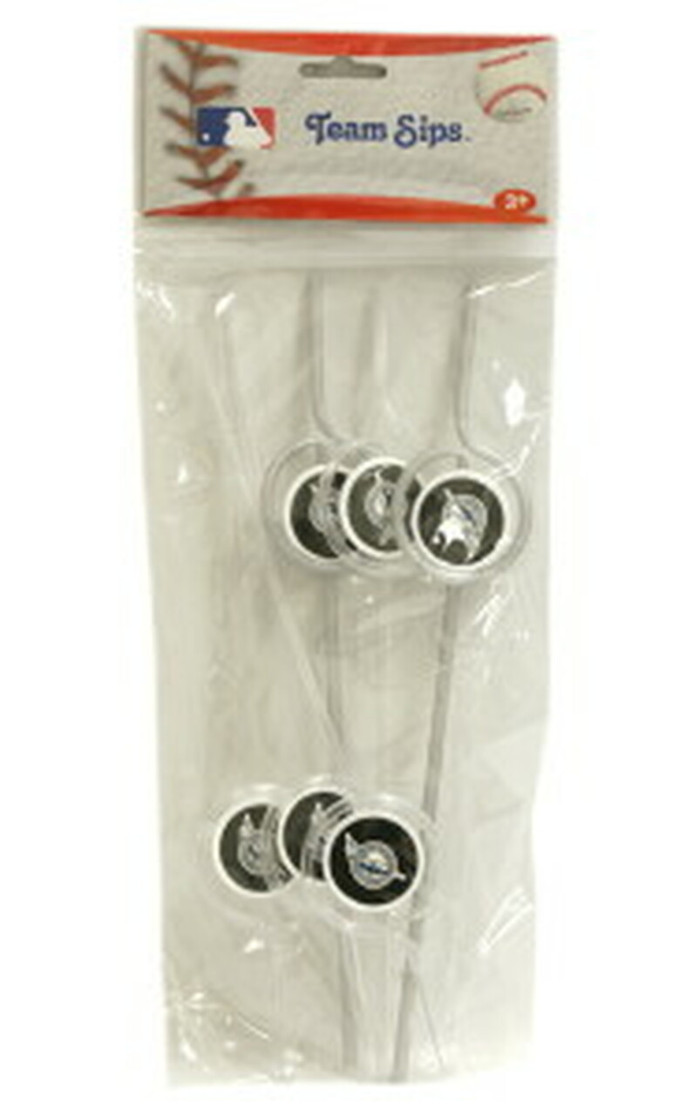 Florida Marlins Team Sipper Straws CO