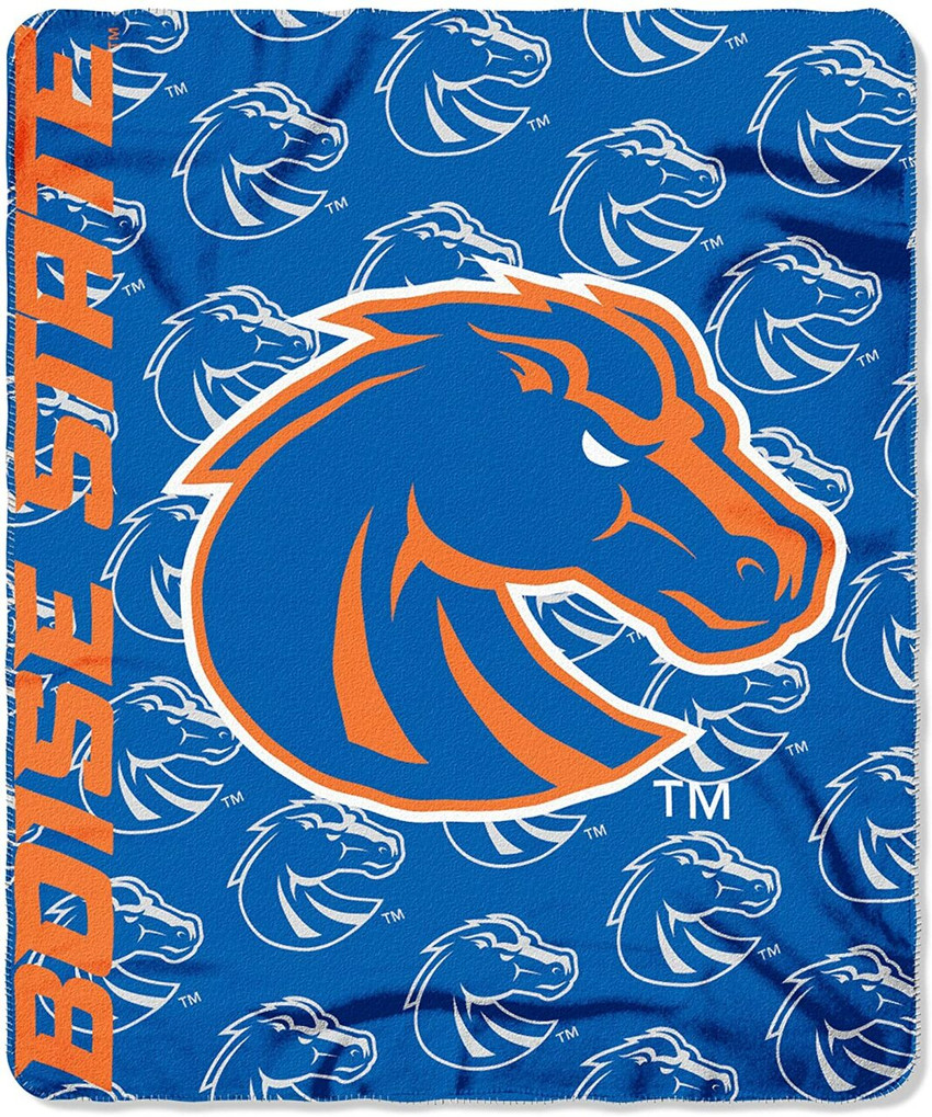 Boise State Broncos Blanket 50x60 Fleece Mark Design