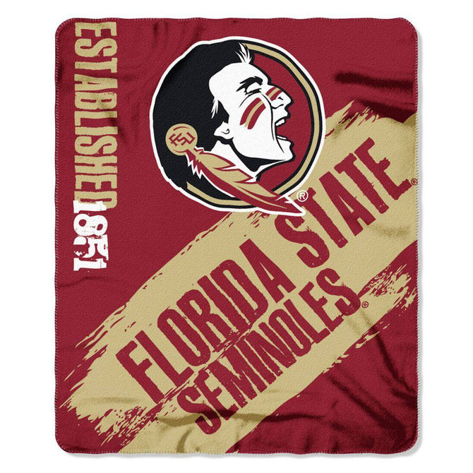 Florida State Seminoles Blanket 50x60 Fleece Painted Design
