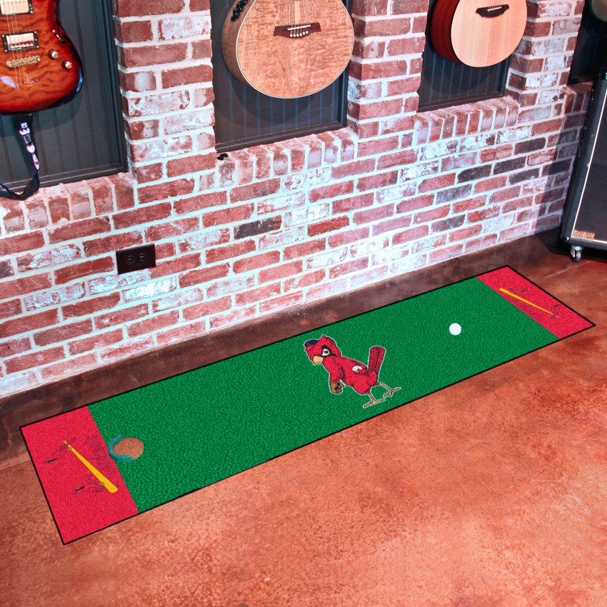Retro Collection - 1950 St. Louis Cardinals Putting Green Mat
