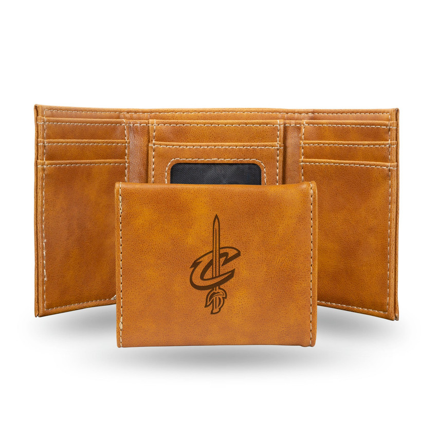 Cleveland Cavaliers Wallet Trifold Laser Engraved