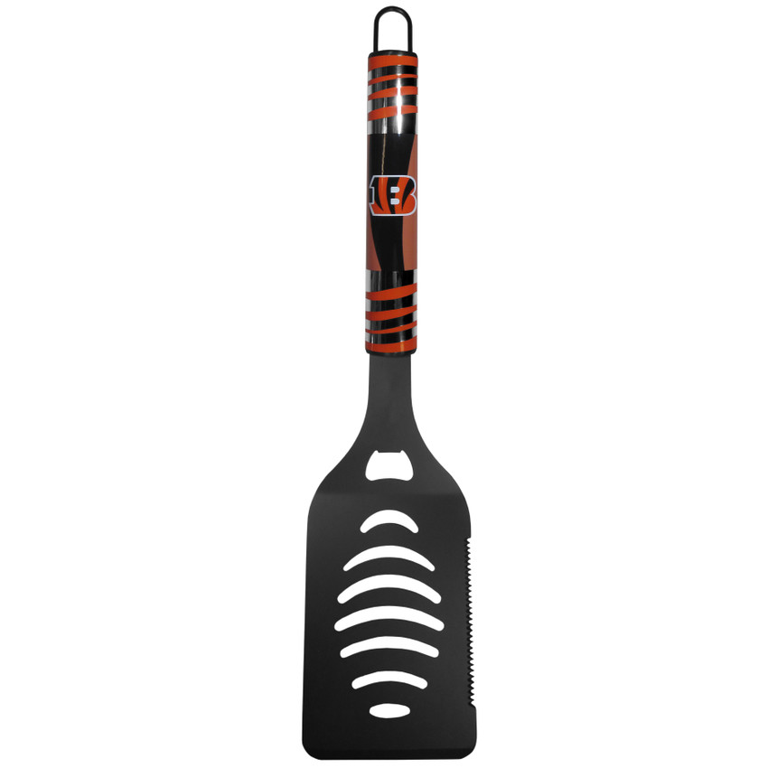 Cincinnati Bengals Steel Black Spatula