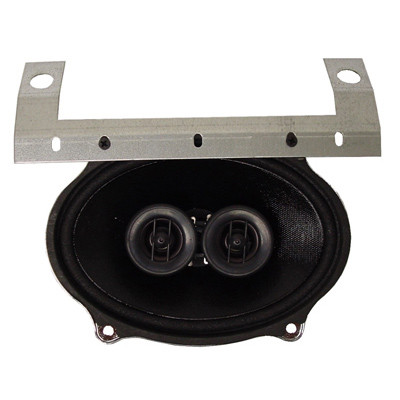 Custom Autosound Bracketed Dual Voice Coil Dash Speaker 140 Watts - DVC 4013