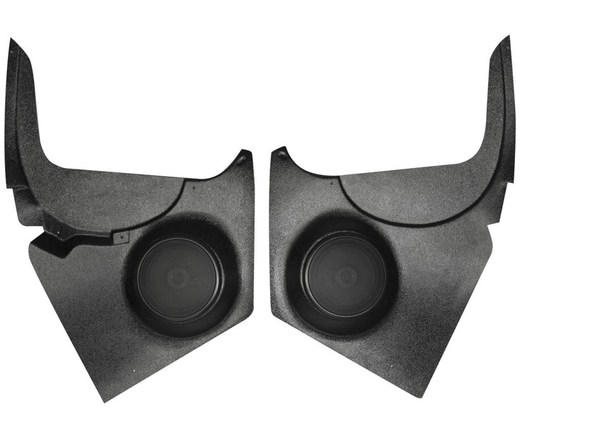 1958-1962 Chevy Corvette Speaker Kick Panels Without A/C Speaker Pair