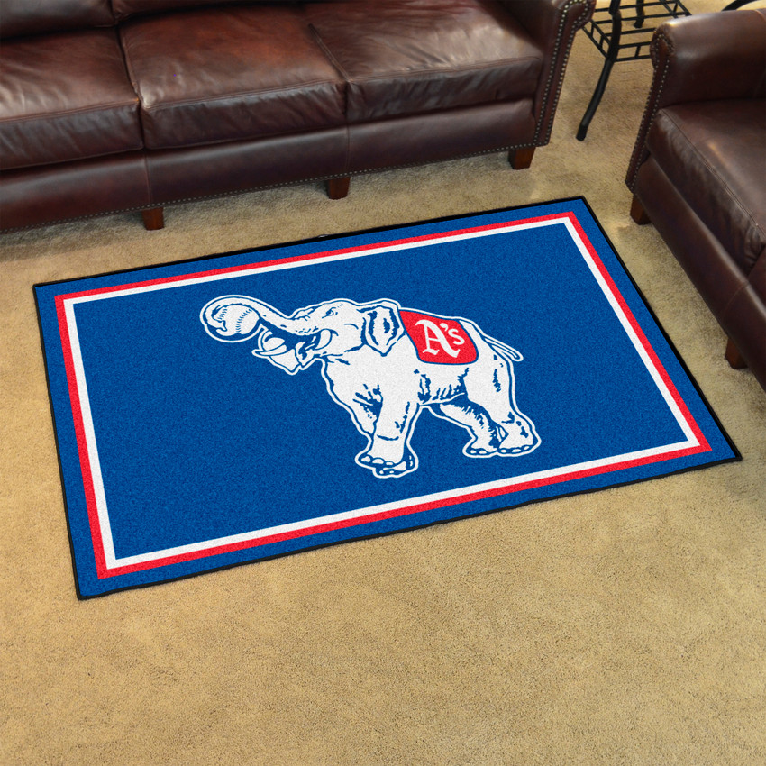 Retro Collection - 1954 Philadelphia A's 4x6 Rug