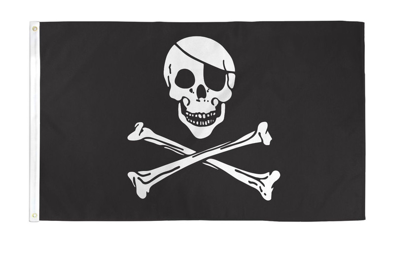 Pirate (Regular) Flag 2x3ft Poly
