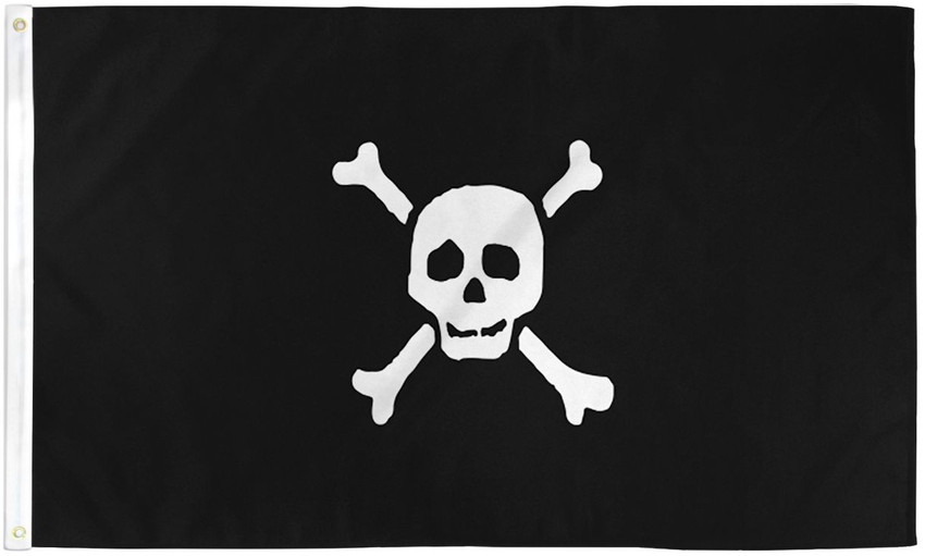 Richard Worley (Small) Pirate Flag 3x5ft Poly