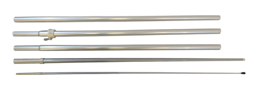 16ft Convertible Advertising Flag Pole & Economy Ground Spike Kit