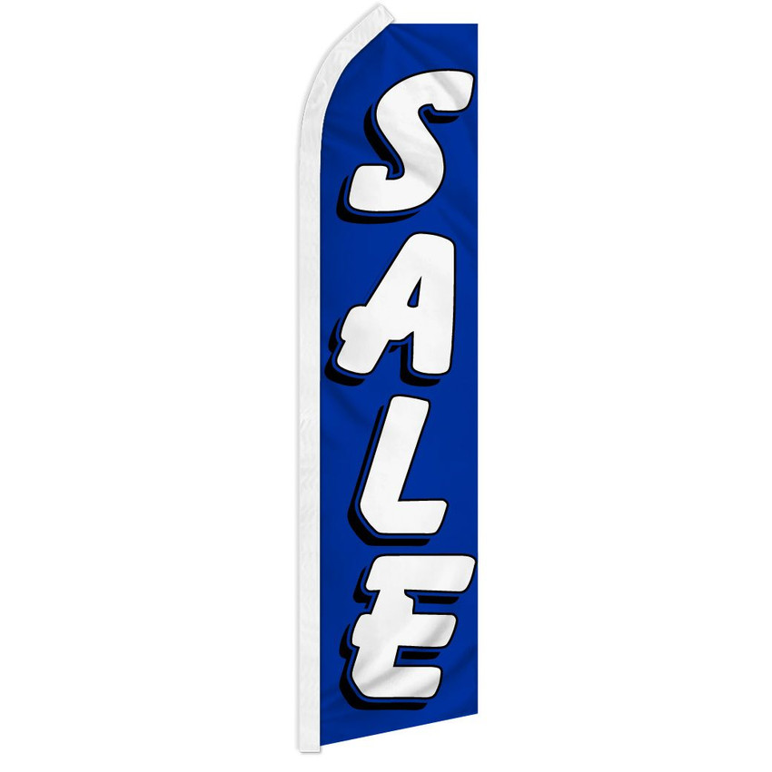 Sale (Blue) Super Flag