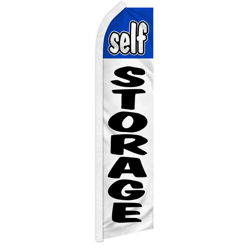 Self Storage (Blue & White) Super Flag