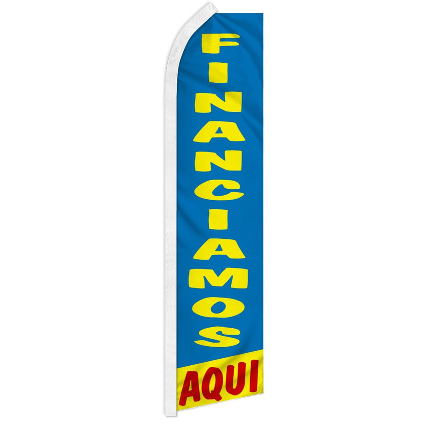 Financiamos Aqui Super Flag
