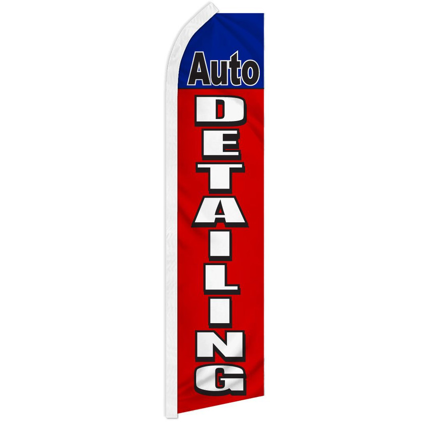 Auto Detailing Super Flag
