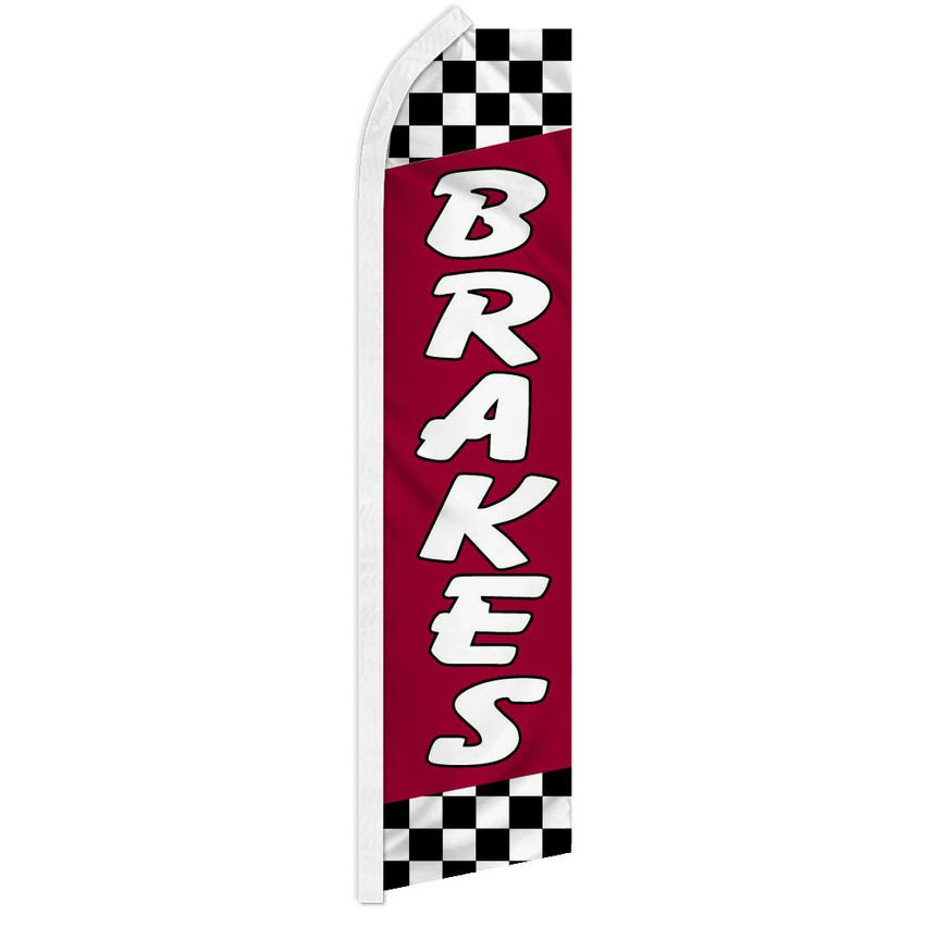 Brakes (Red) Super Flag