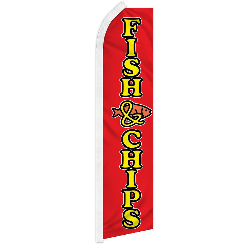Fish & Chips Super Flag
