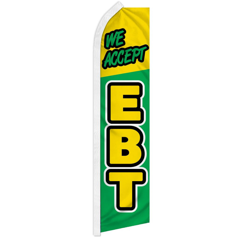 We Accept EBT Super Flag