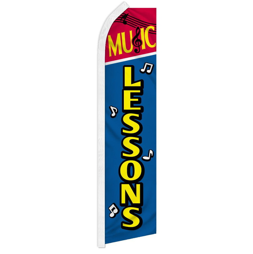 Music Lessons Super Flag