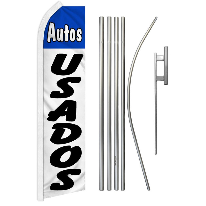 Autos Usados Super Flag & Pole Kit