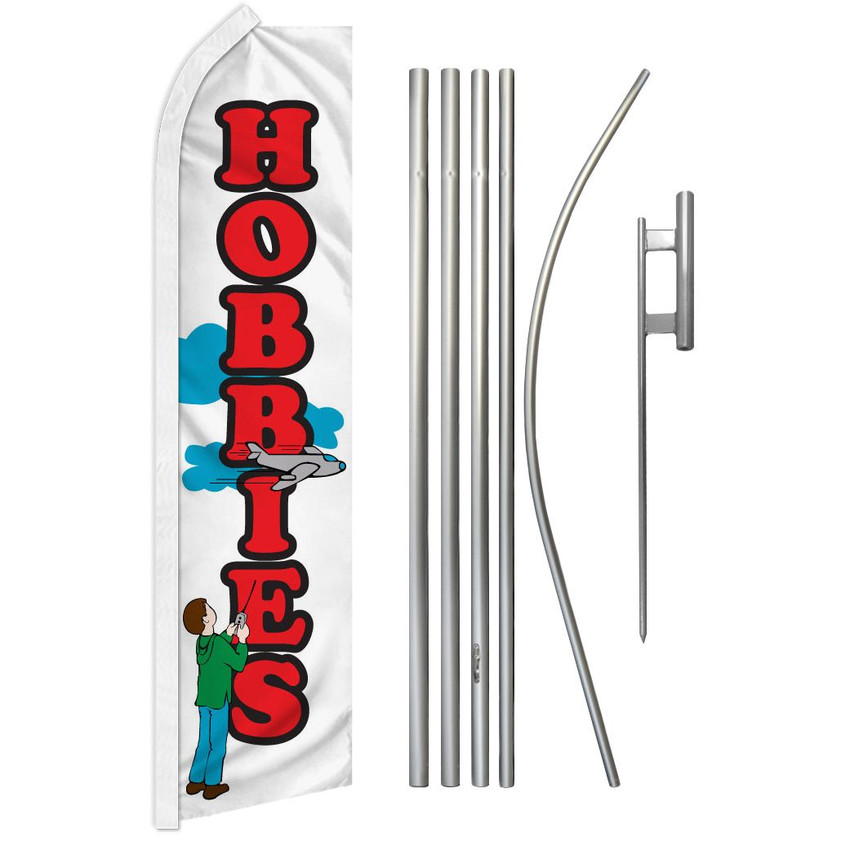 Hobbies Super Flag & Pole Kit