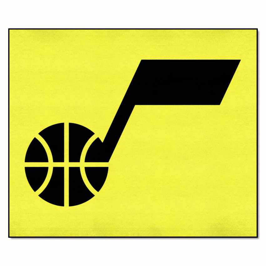 Utah Jazz Tailgater Rug - 5ft. x 6ft. Music Note Primary Logo