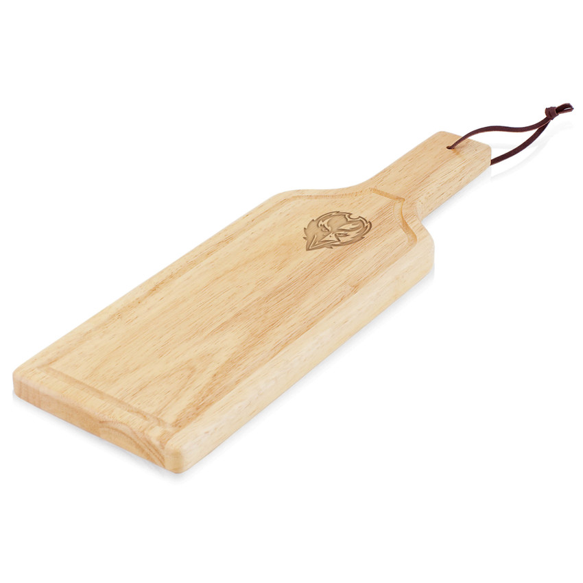 Baltimore Ravens Botella Cheese Cutting Board & Serving Tray, (Parawood)
