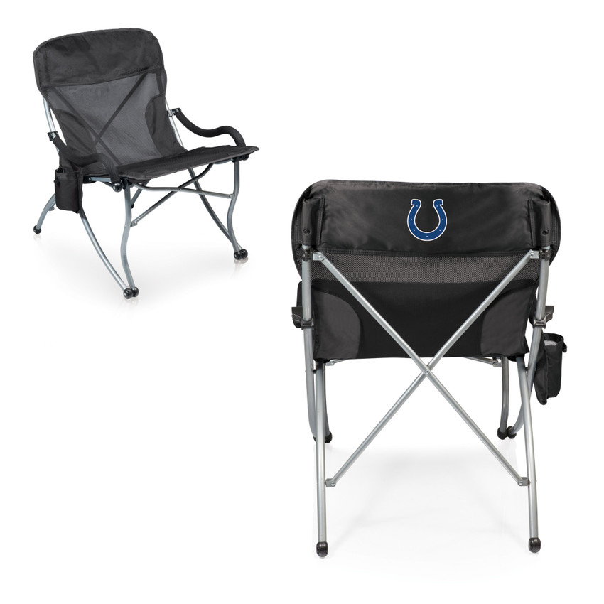 Indianapolis Colts PT-XL Heavy Duty Camping Chair, (Black)