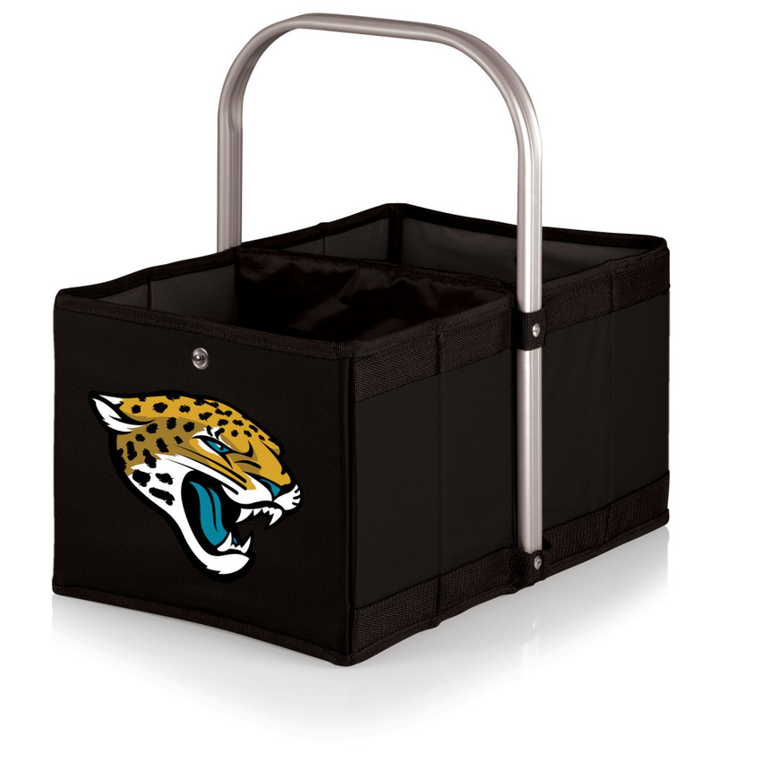 Jacksonville Jaguars Urban Basket Collapsible Tote, (Black)
