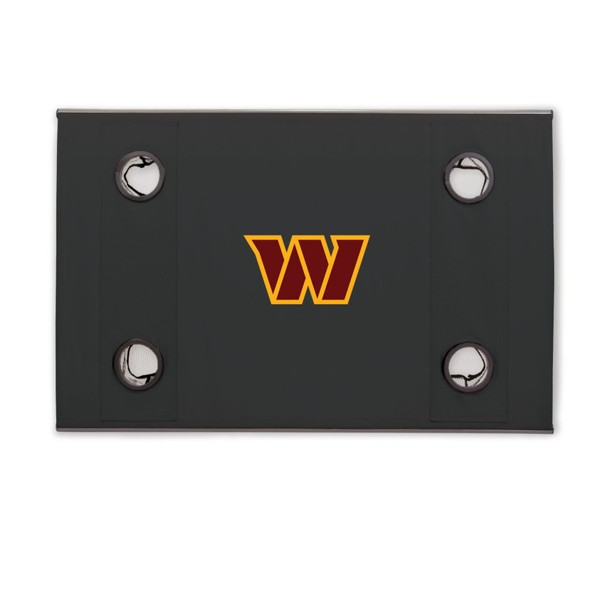 Washington Commanders Travel Table Portable Folding Table, (Black)