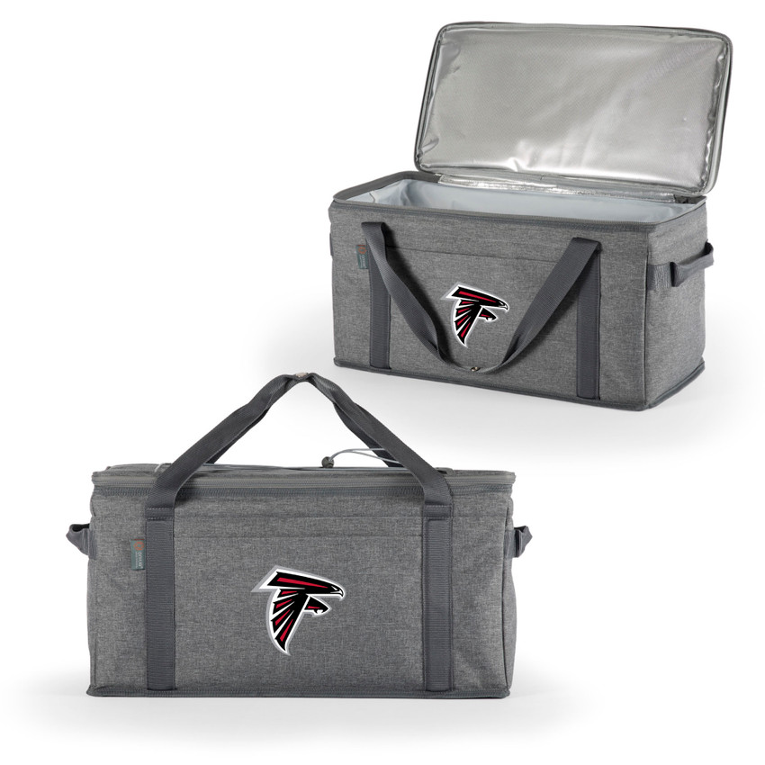 Atlanta Falcons 64 Can Collapsible Cooler, (Heathered Gray)