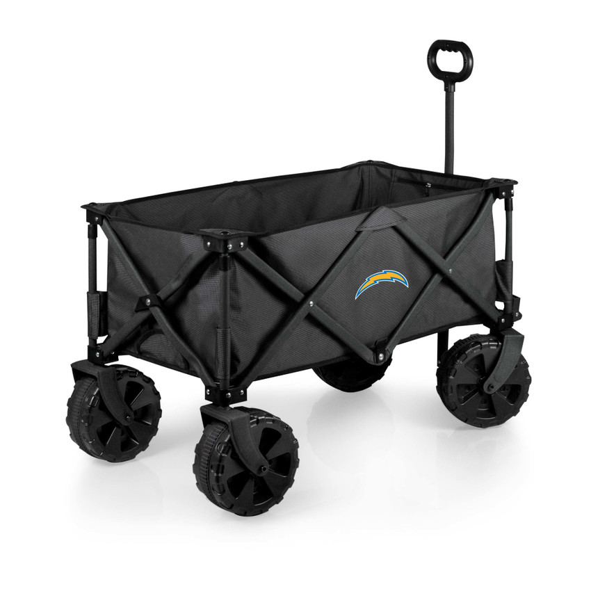 Los Angeles Chargers Adventure Wagon Elite All-Terrain Portable Utility Wagon, (Dark Gray)