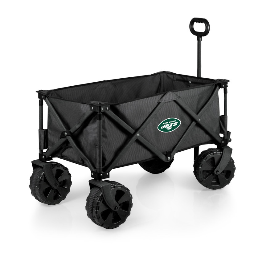 New York Jets Adventure Wagon Elite All-Terrain Portable Utility Wagon, (Dark Gray)