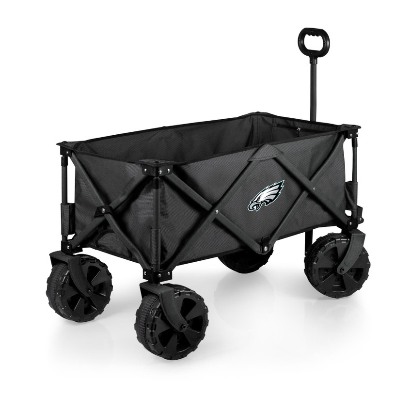 Philadelphia Eagles Adventure Wagon Elite All-Terrain Portable Utility Wagon, (Dark Gray)