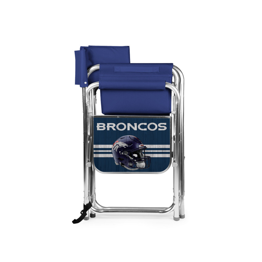 Denver Broncos Sports Chair, (Navy Blue)