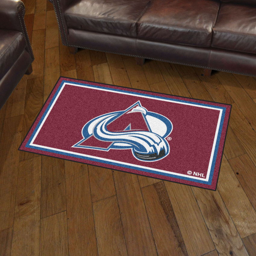 NHL - Colorado Avalanche 3x5 Rug 36"x 60"